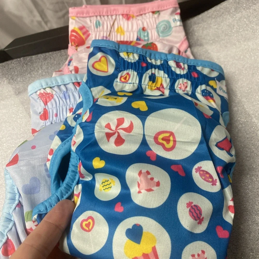 Washable Reusable Male Dog Diapers - 3-pk - small Size - Paw Legends
